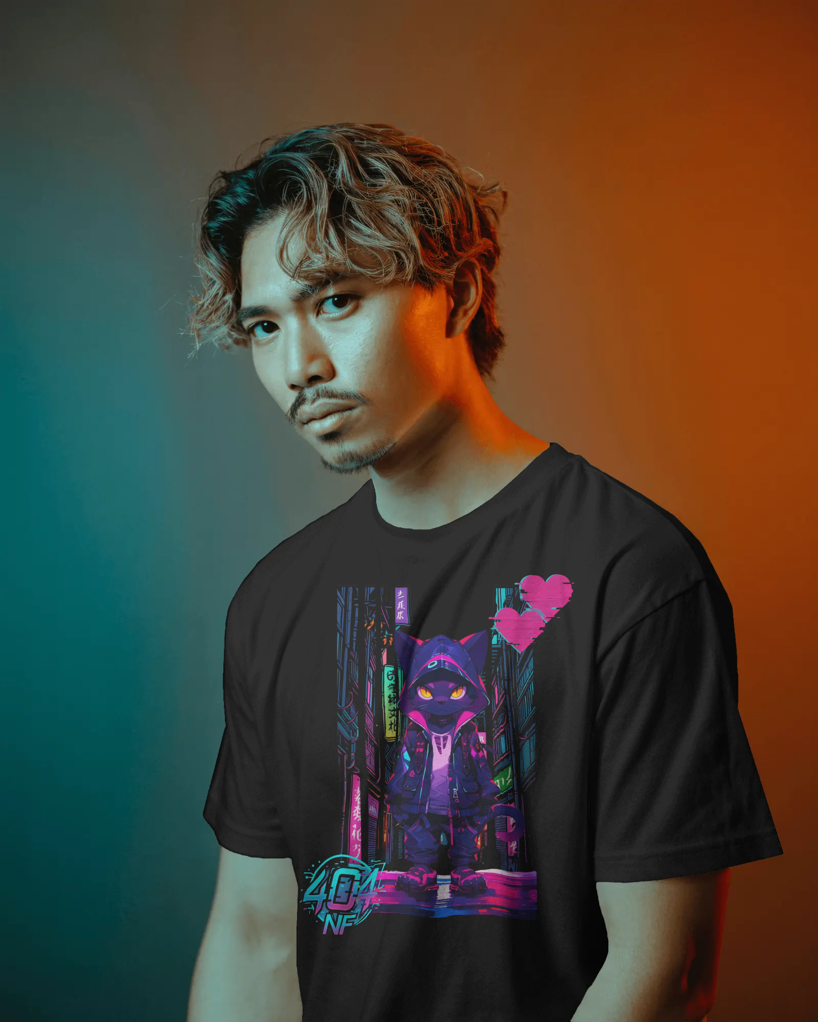 404NF - 011: Neon Cat