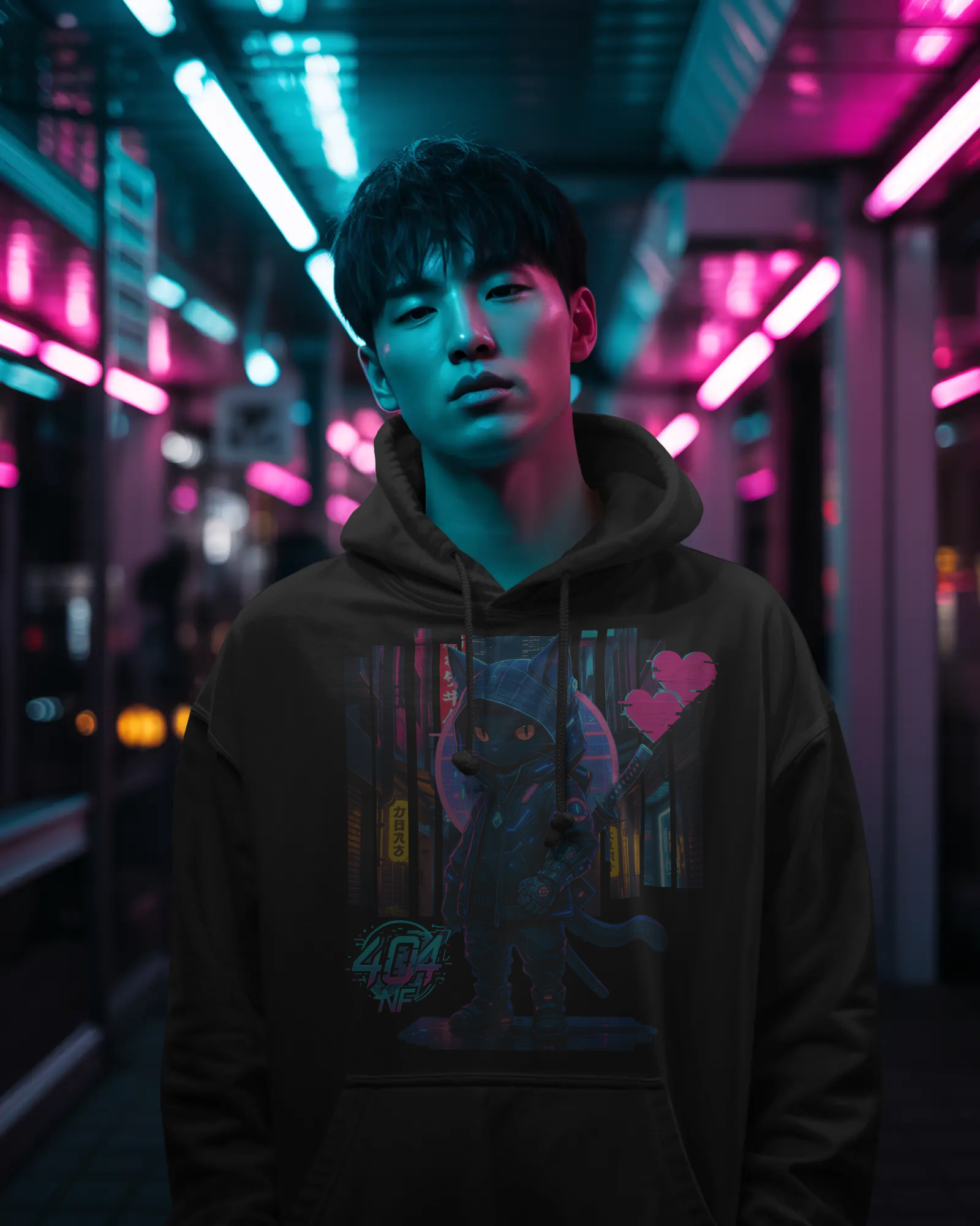 404NF - 010: Samurai Cat