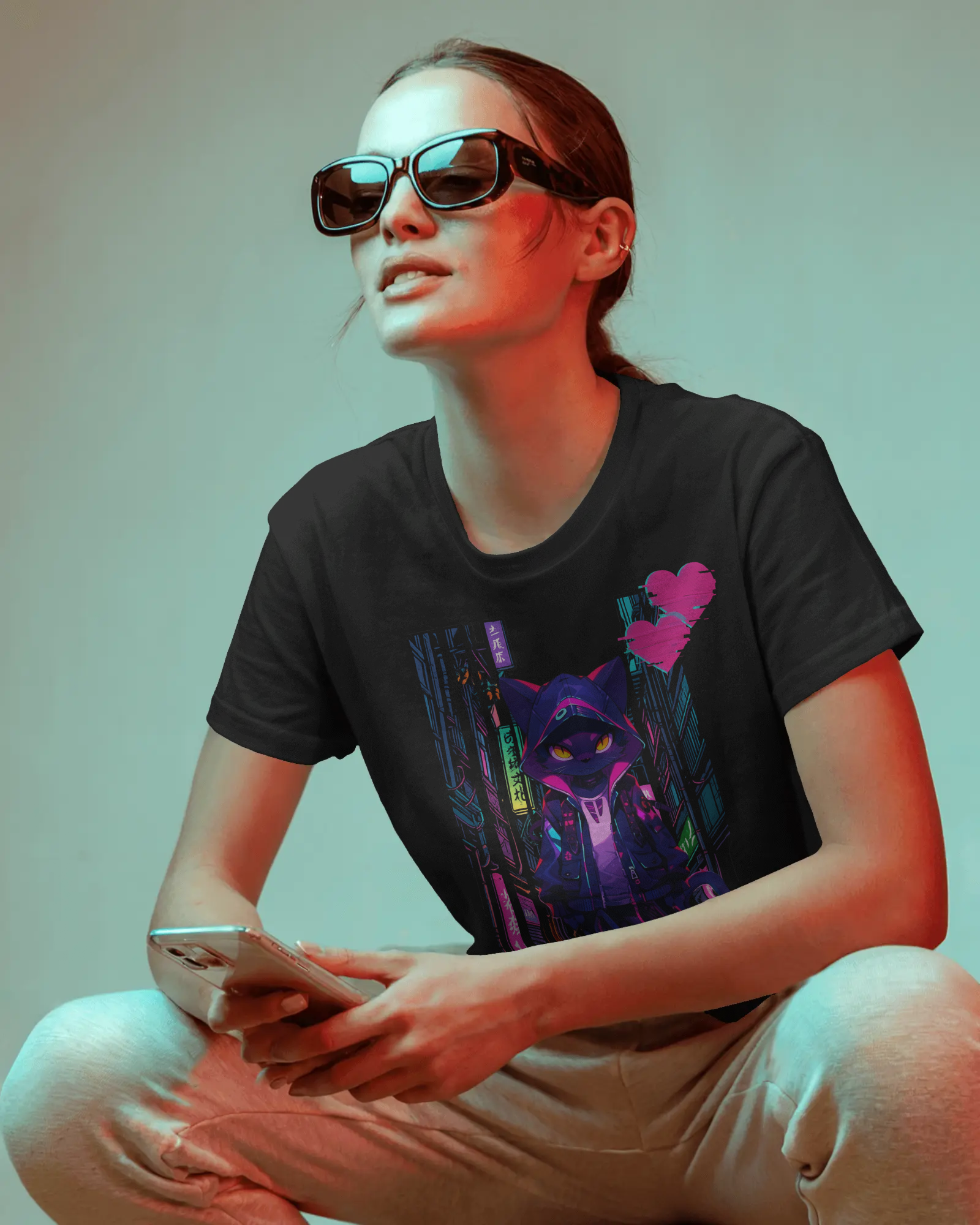 404NF - 011: Neon Cat