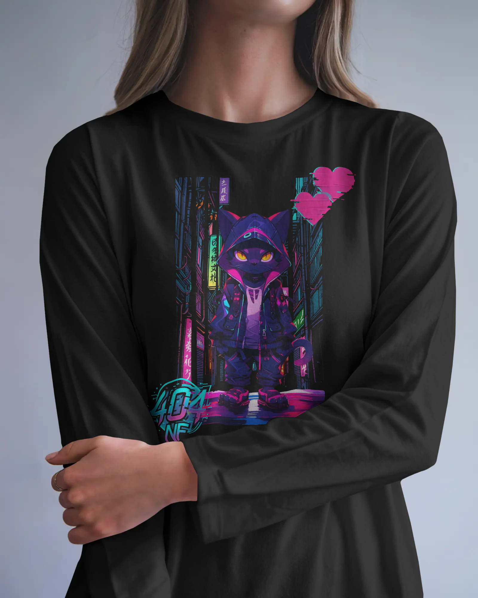 404NF - 011: Neon Cat