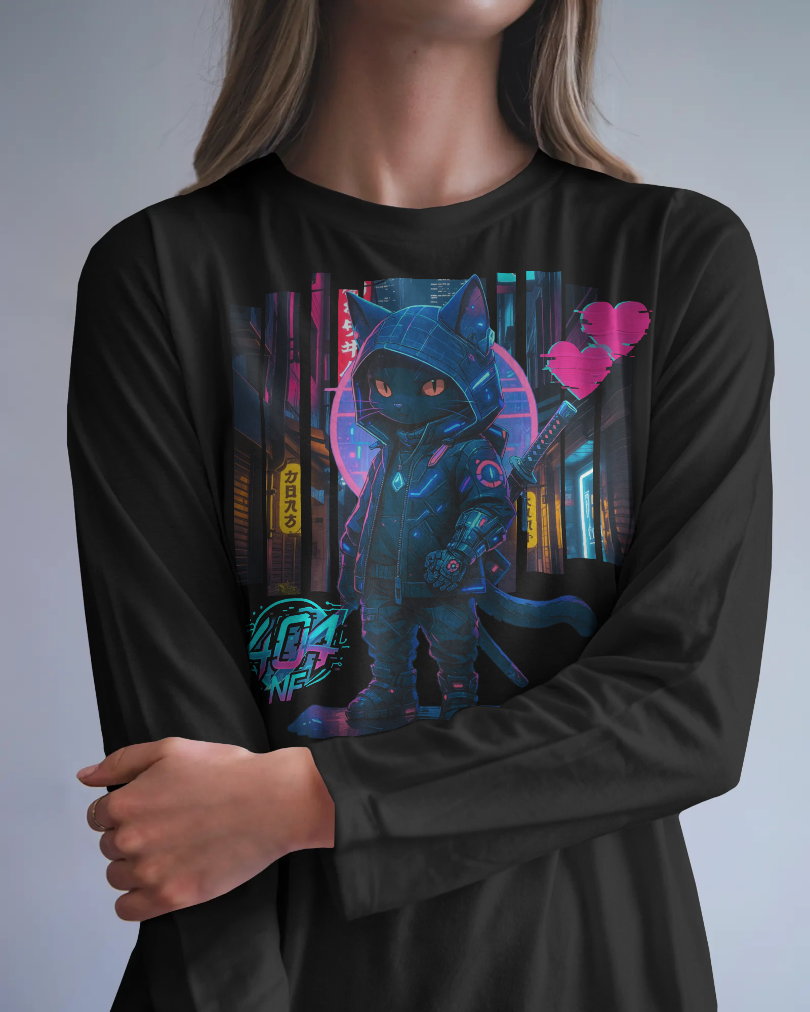 404NF - 010: Samurai Cat